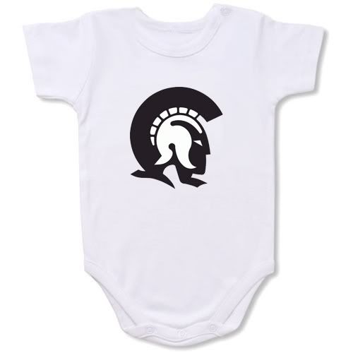 Arkansas-Little Rock Trojans Baby Bodysuit Creeper #01